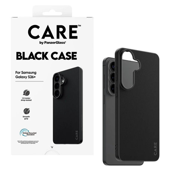 Caz TPU pentru Samsung Galaxy S26+, Negru, PanzerGlass