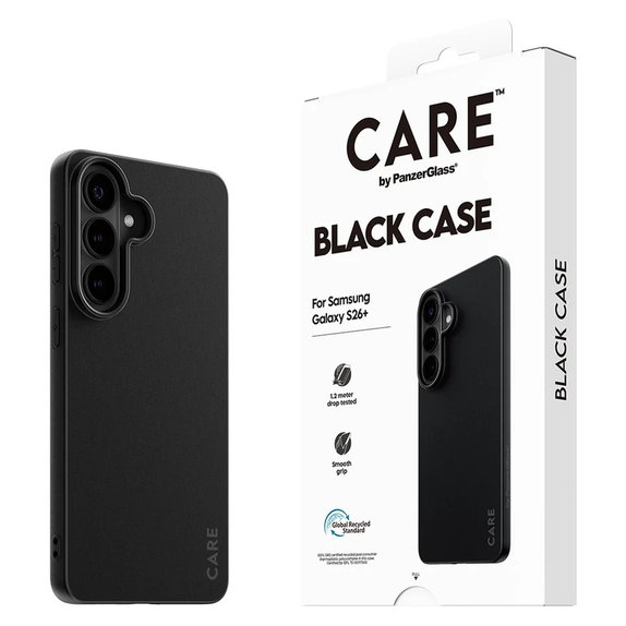 Caz TPU pentru Samsung Galaxy S26+, Negru, PanzerGlass