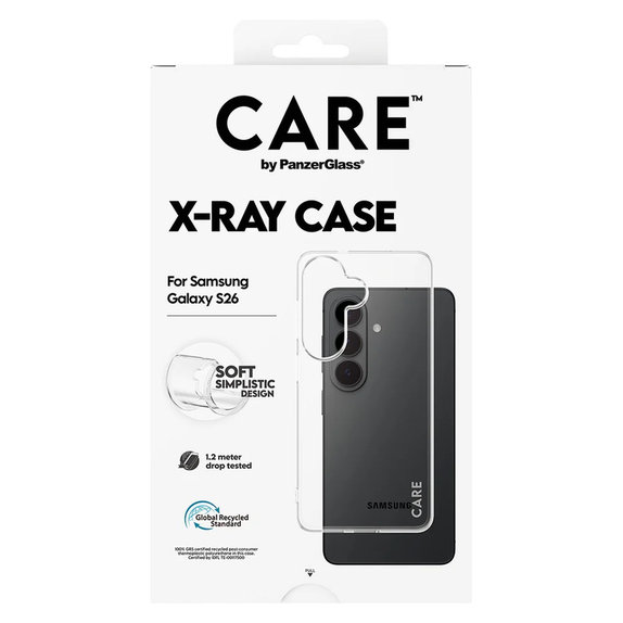Caz X-Ray pentru Samsung Galaxy S26, Transparent, PanzerGlass