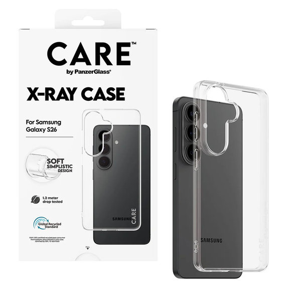 Caz X-Ray pentru Samsung Galaxy S26, Transparent, PanzerGlass