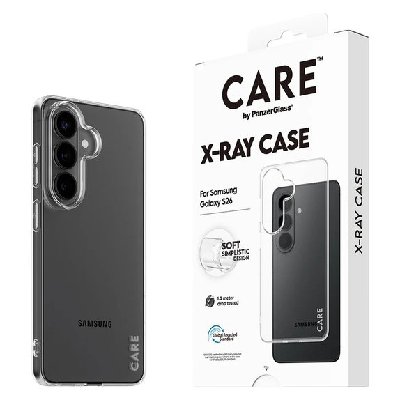 Caz X-Ray pentru Samsung Galaxy S26, Transparent, PanzerGlass