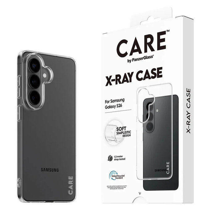 Caz X-Ray pentru Samsung Galaxy S26, Transparent, PanzerGlass
