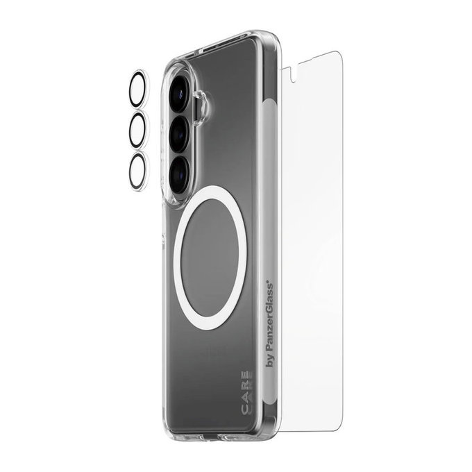 Bundle 3 în 1 Explorer pentru Samsung S26, PanzerGlass