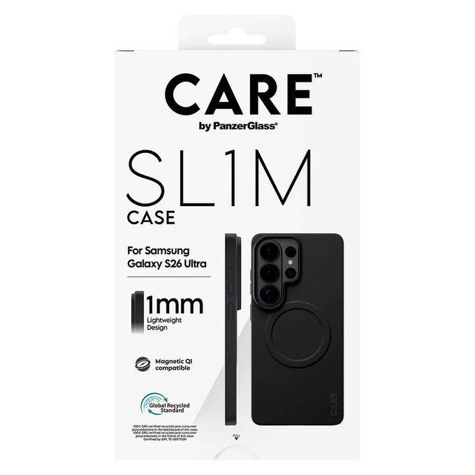Caz SL1M pentru Samsung Galaxy S26 Ultra, Negru, PanzerGlass
