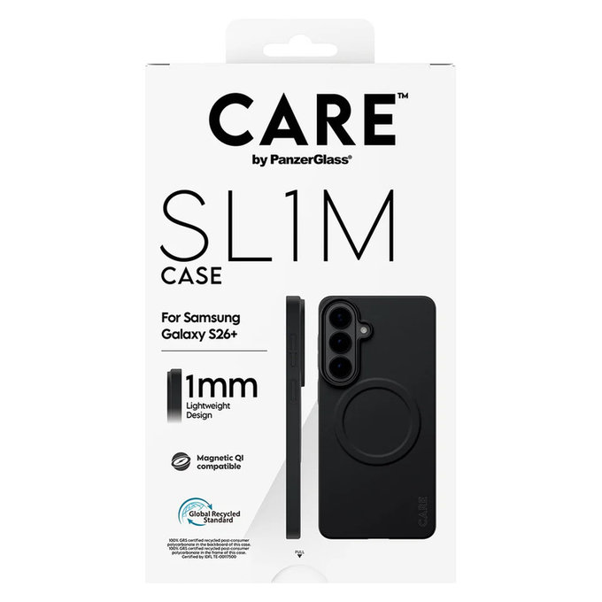 Caz SL1M pentru Samsung Galaxy S26+, Negru, PanzerGlass