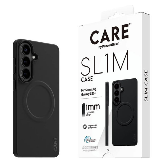 Caz SL1M pentru Samsung Galaxy S26+, Negru, PanzerGlass
