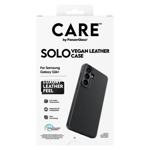 Caz Solo pentru Samsung Galaxy S26+, Negru, PanzerGlass