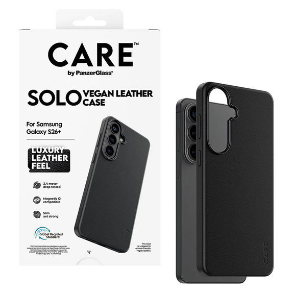 Caz Solo pentru Samsung Galaxy S26+, Negru, PanzerGlass