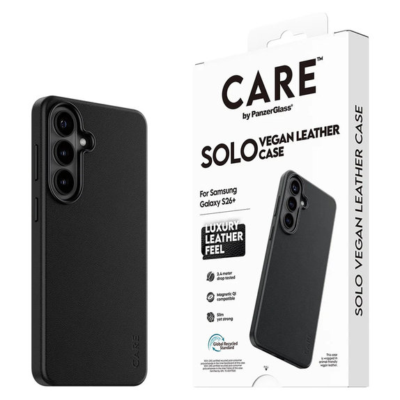Caz Solo pentru Samsung Galaxy S26+, Negru, PanzerGlass
