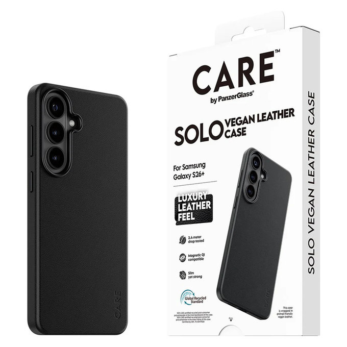 Caz Solo pentru Samsung Galaxy S26+, Negru, PanzerGlass
