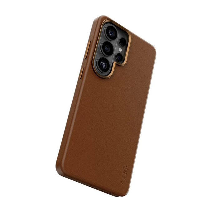 Caz Solo pentru Samsung S26 Ultra, maro, CARE