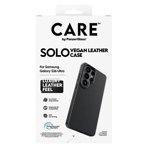 Caz Solo pentru Samsung Galaxy S26 Ultra, Negru, PanzerGlass