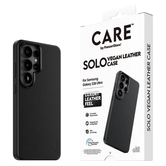 Caz Solo pentru Samsung Galaxy S26 Ultra, Negru, PanzerGlass
