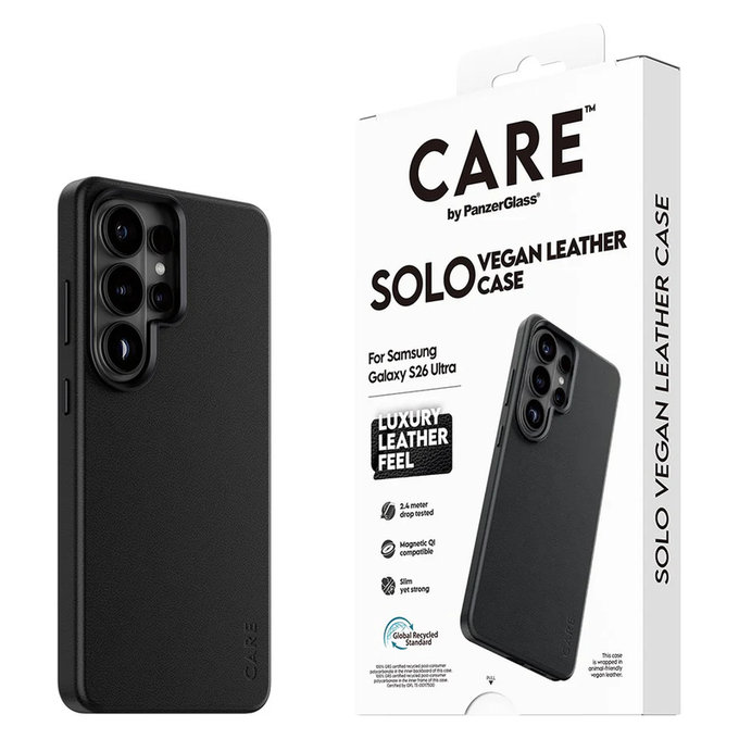 Caz Solo pentru Samsung Galaxy S26 Ultra, Negru, PanzerGlass