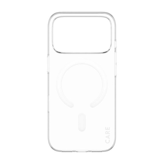 Caz SL1M pentru iPhone 17 Pro, transparent, CARE