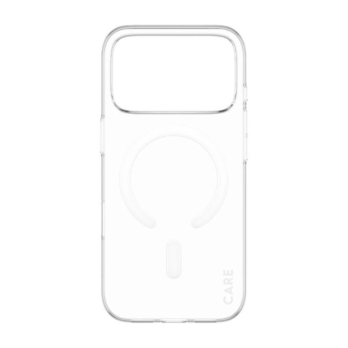 Caz SL1M pentru iPhone 17 Pro, transparent, CARE
