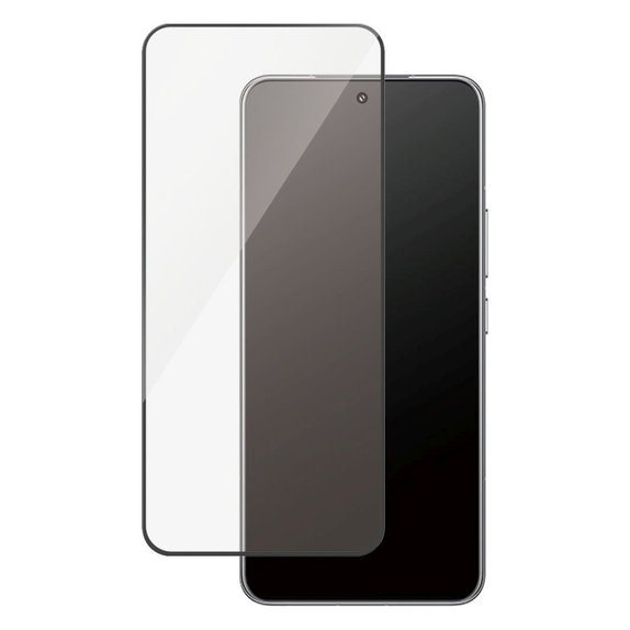 Sticlă securizată UWF pentru Honor Magic8 Lite, Negru, PanzerGlass
