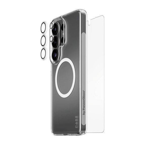 Bundle 3 în 1 Explorer pentru Samsung S26 Ultra, PanzerGlass