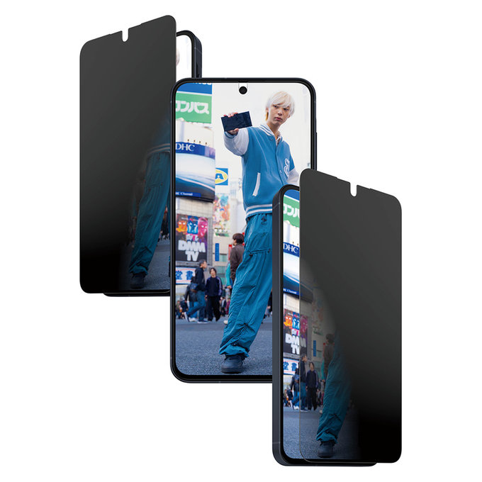 Sticlă securizată UWF Privacy cu aplicator pentru Samsung Galaxy A57, Transparent, PanzerGlass