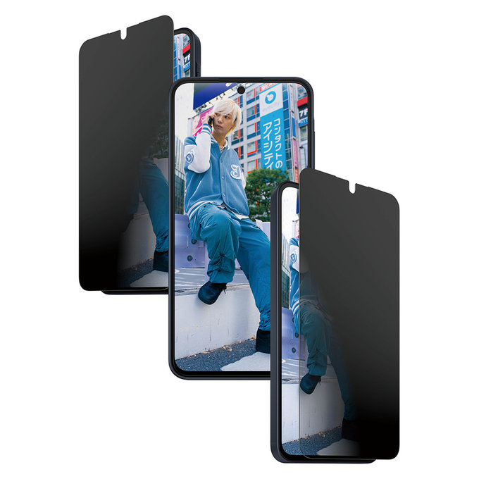 Sticlă securizată UWF Privacy cu aplicator pentru Samsung Galaxy A37, Transparent, PanzerGlass