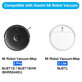 Set de piese de schimb pentru Xiaomi Mi Robot Vacuum Mop 2 Pro, 2 Lite (1x Perie principală, 2x Filter, 2x Perie laterală, 2x Mop)
