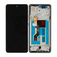 Ecran pentru Motorola Moto G86 5G, Sticlă tactilă cu ramă, Cosmic Sky, 5D68C30475, Genuine Service Pack