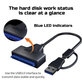 Adaptor USB 3.0 / USB-C la SATA pentru HDD/SSD de 2.5" și 3.5", cu sursă de alimentare