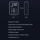 Compresor de aer fără fir cu afișaj digital, 150 PSI, negru