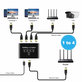 Switch Gigabit Ethernet RJ45 cu 4 porturi, 1000 Mbps