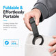 Suport magnetic pliabil pentru telefon, compatibil cu MagSafe, negru