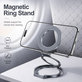 Inel magnetic pliabil pentru telefon, argintiu