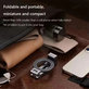 Suport magnetic rotativ universal pentru telefon, gri