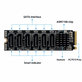 Placă de extensie M.2 NVMe cu 6 porturi SATA III