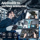Cameră endoscopică industrială cu ecran IPS de 4,3", cablu de 10m
