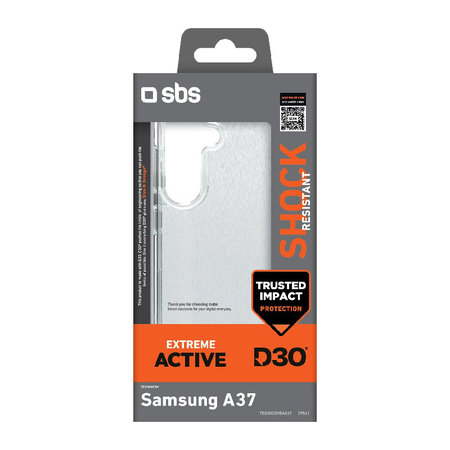 SBS - Caz Extreme Active D3O pentru Samsung Galaxy A37, negru