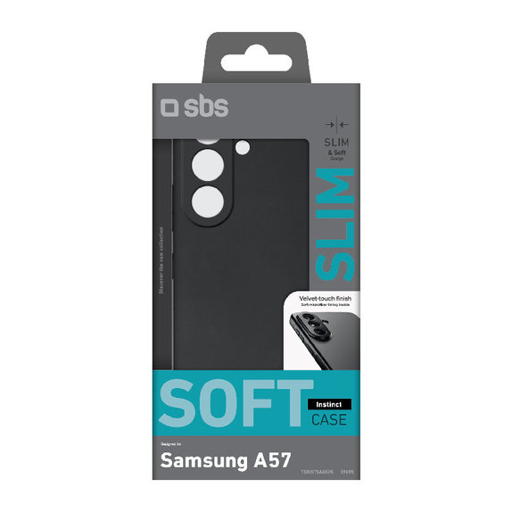 SBS - Caz Instinct pentru Samsung Galaxy A57, negru