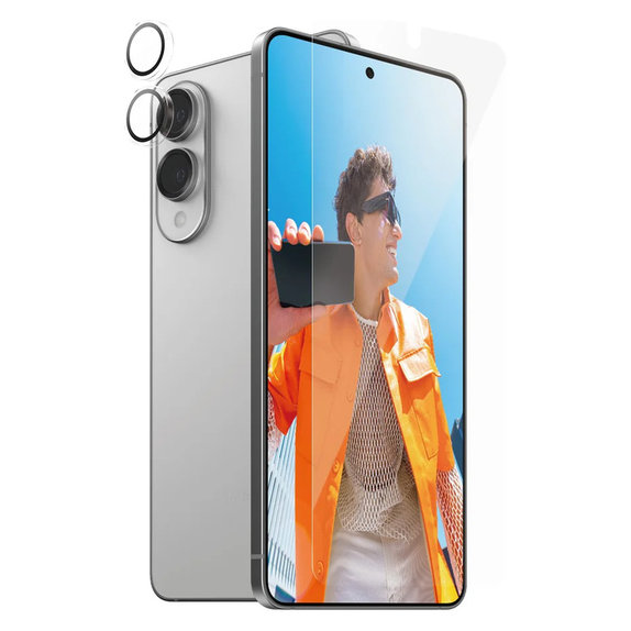 Bundle 2 în 1 pentru Samsung Galaxy S25 Edge, PanzerGlass