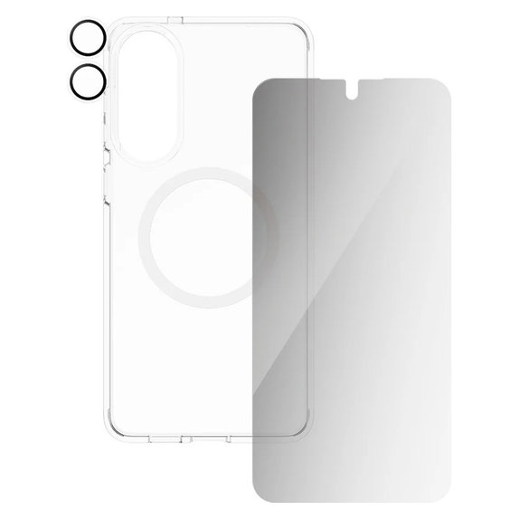 Bundle 3 în 1 Privacy pentru Samsung Galaxy S25 Edge, PanzerGlass