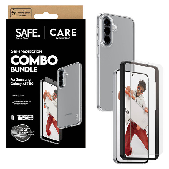 Bundle 2 în 1 pentru Samsung Galaxy A57, PanzerGlass