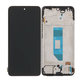 Ecran OLED pentru Xiaomi Redmi Note 14 4G, Black, Sticlă tactilă cu ramă