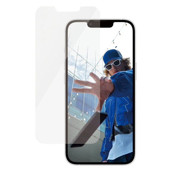 Sticlă securizată cu aplicator pentru iPhone 17e/16e/14/13/13 Pro, Transparentă, PanzerGlass
