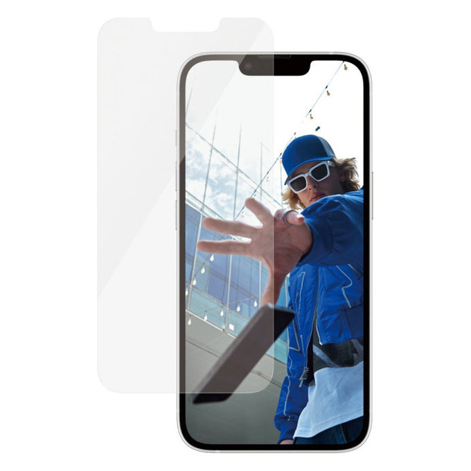 Sticlă securizată cu aplicator pentru iPhone 17e/16e/14/13/13 Pro, Transparentă, PanzerGlass