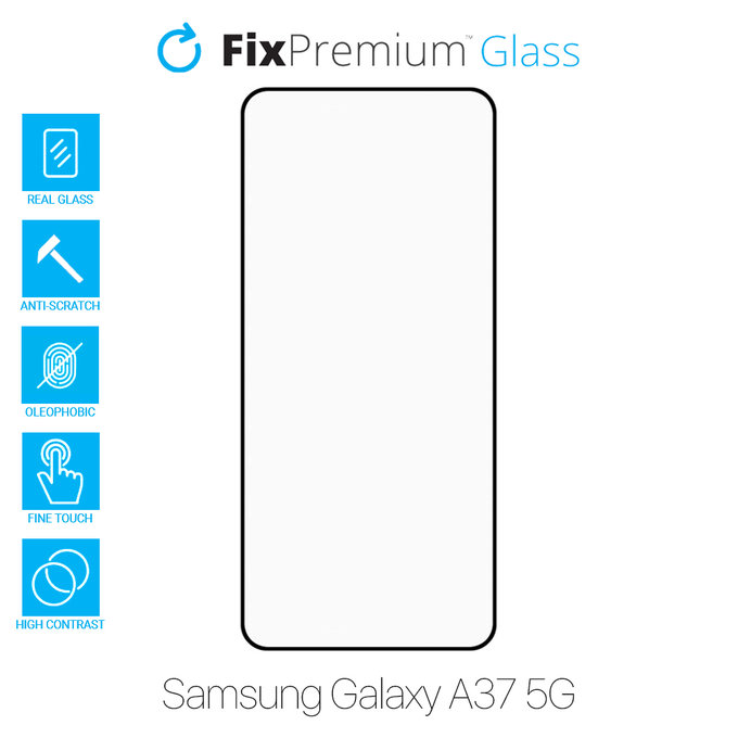 FixPremium FullCover Glass - Geam securizat pentru Samsung Galaxy A37 5G