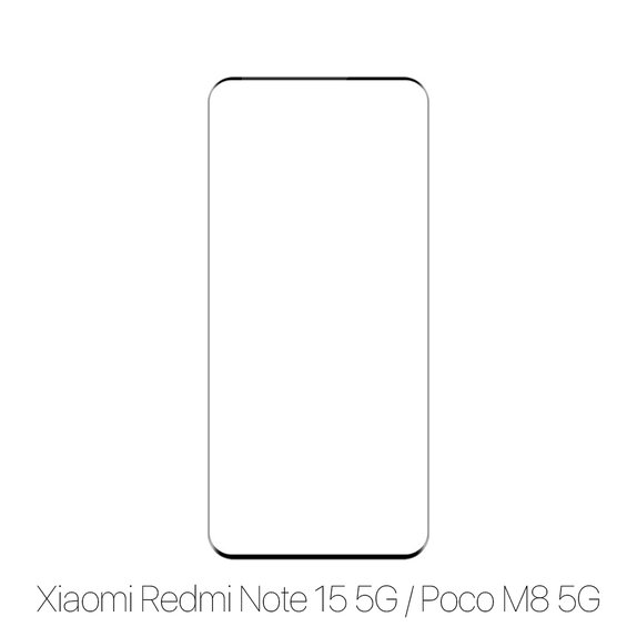 FixPremium FullCover Glass - Geam securizat pentru Xiaomi Redmi Note 15 5G, Poco M8 5G