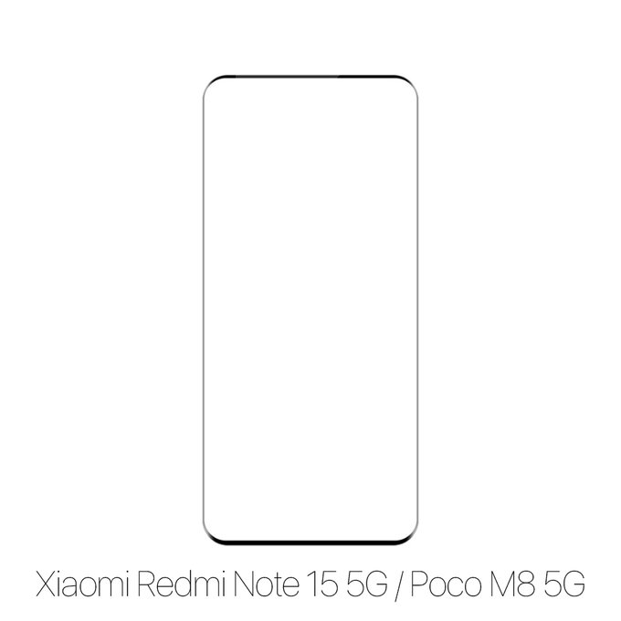 FixPremium FullCover Glass - Geam securizat pentru Xiaomi Redmi Note 15 5G, Poco M8 5G