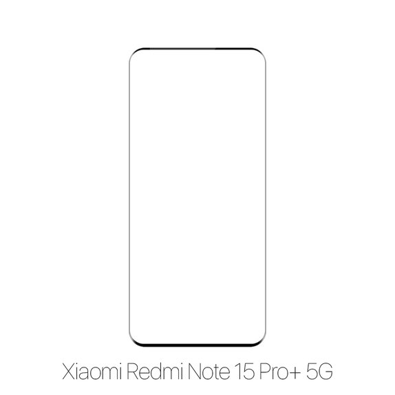 FixPremium FullCover Glass - Geam securizat pentru Xiaomi Redmi Note 15 Pro+ 5G