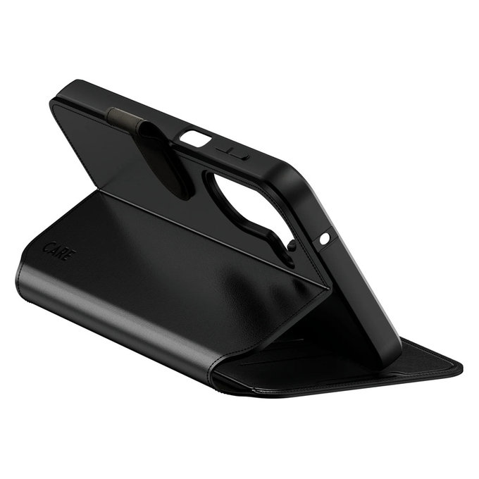 Caz Wallet Kickstand pentru Samsung Galaxy A27, Negru, PanzerGlass