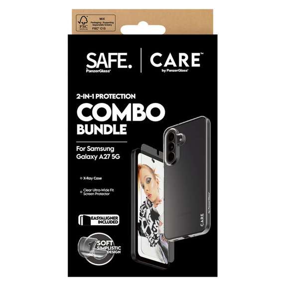 Bundle 2 în 1 pentru Samsung Galaxy A27, PanzerGlass