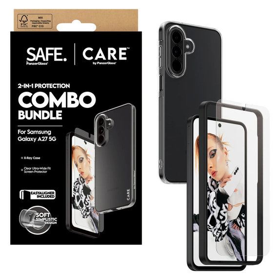 Bundle 2 în 1 pentru Samsung Galaxy A27, PanzerGlass