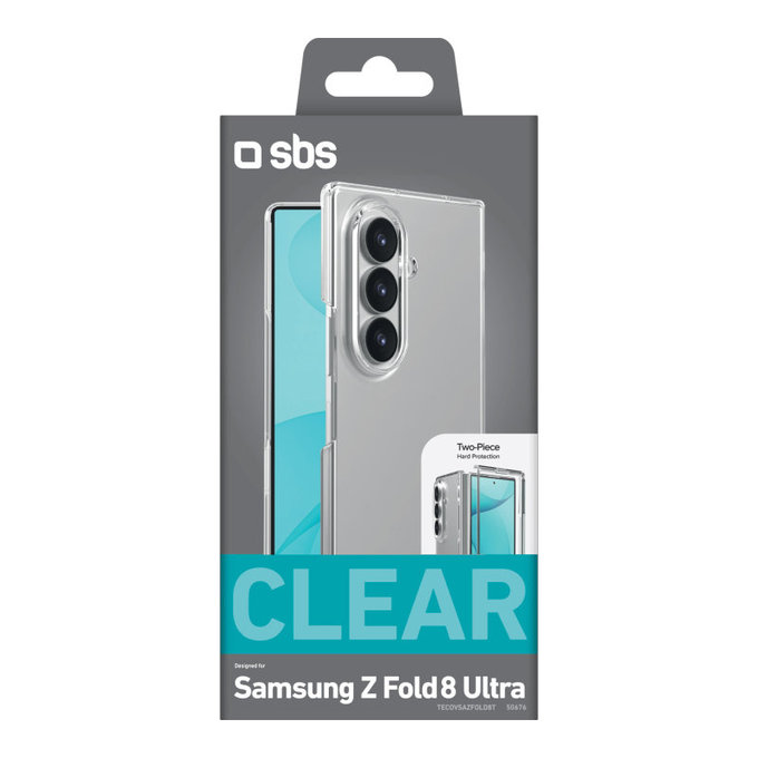 Husă Crystal pentru Samsung Galaxy Z Fold8 Ultra, Transparentă, SBS